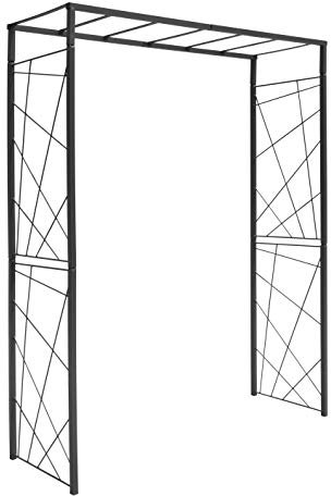 Louis Moulin Arche Tube carré 25 Mandala 155x50x198 cm Anthracite