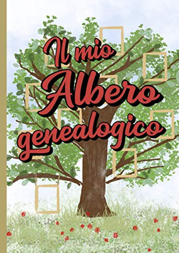 Il mio Albero Genealogico: Albero genealogico da compilare 8 Generazioni | Cerco i miei antenati e organizzo la mia ricerca genealogica | Regalo unico ... del nonno, un matrimonio, compleanno, Natale