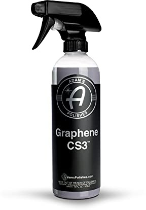 Adam's Polishes Graphene CS3 (16oz) - Graphene Waterless Wash Ceramic Spray Coating Detail Spray | High Gloss Car Wash Cleaning Spray for Car Detailing | RV Boat Motorcycle