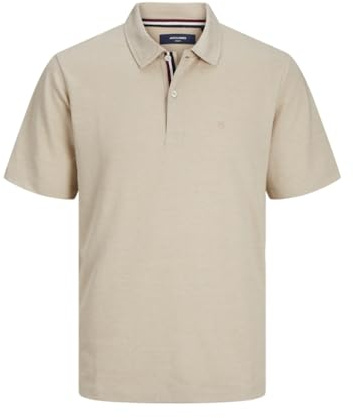 JPRBLUBENJAMIN SS Polo SG, Beige Clair, S