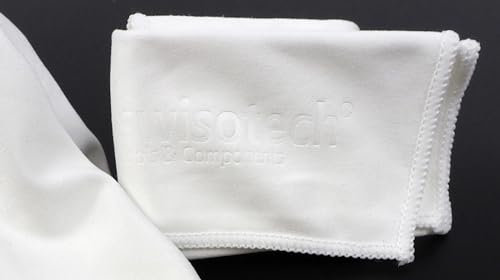 swisotech Panno in microfibra bianco 23 x 23 cm