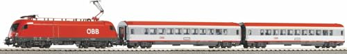 Piko 59104 SmartControl WLAN Set mit Bettungsgleis ÖBB V Personenzug
