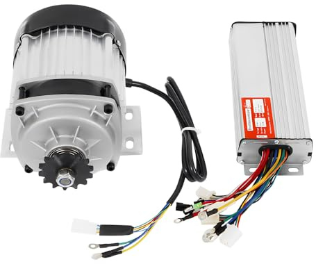 DSYOGX Permanent Magnet Brushless Motor, DC 48V 750W Bürstenloser Elektromotor with Controller, For Tricycles, E-Bikes, Electric Scooters, Medium Size Tricycles
