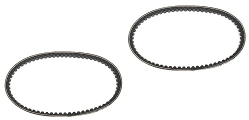 ULTECHNOVO 2stücke Gummi Antriebsriemen Für Moped Bis Hochwertiger Riemen Mit Überlegener Stärke Und Langlebigkeit Passend Takt Motoren