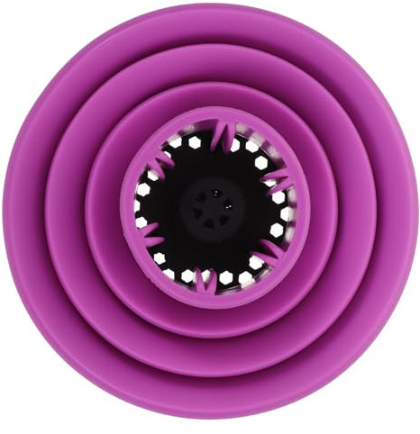 WOFASHPURET Blow Dryer Diffuser Parts Silicone Material Retractable Folding Safe for Curly Hair Products Hair Dryers Women Tool