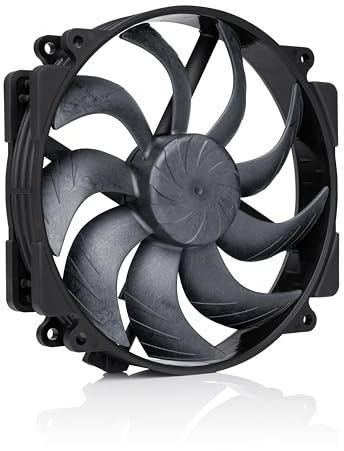 Noctua NF-A14x25r G2 PWM chromax.black, Ventilador 140mm y Alto Rendimiento