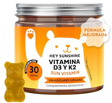 Bears with Benefits - Vitamina D3 K2 - Inmunidad & Huesos - 30 unidades