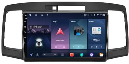 Bilnavigering för Toyota Allion Premio 2001-2007 Dashcam Carplay Och Android Auto, Bärbar Bilstereo, Bilstereomottagare Med Backkamera Bilradio Stereo Gps Navi, 4 Kärna 2G＋32G