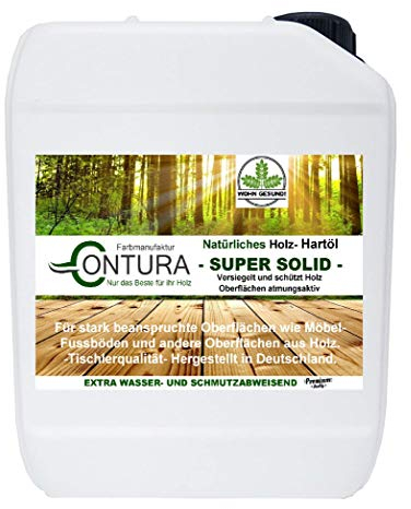 5 Liter Holzschutz Holzöl NATUR HARTÖL Möbelöl Pflegeöl Holz- Möbel- Öl Arbeitsplattenöl