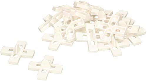 KOTARBAU® Crucetas para juntas 10 mm, 20 UNIDADES, Distanciadores de plástico, Espaciadores de baldosas para lechadas, Cruces para colocar azulejos, Clips