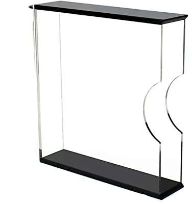 Stockage de disques vinyles Support de collection d'albums en vinyle, disque d'enregistrement en acrylique, rangement LP, chambre à coucher, salon, présentoir Transparent Caisse d'enregistrement ( Col