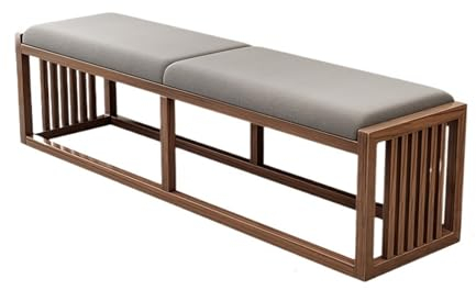 Fensterbank Neue chinesische Bettbank aus massivem Holz, Schuhwechselhocker, Schlafzimmer-Bettbank, Schuhbank, lange Bank, geeignet for Schlafzimmer, Eingang, Wohnzimmer Bettbänke ( Color : 02 , Size