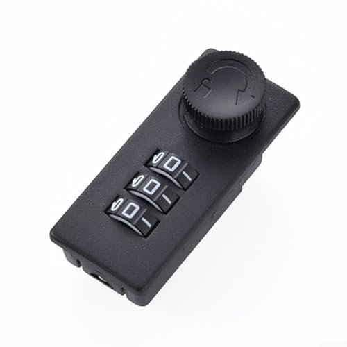 Construcción ABS, cerradura de combinación de 3 dígitos para armarios y más