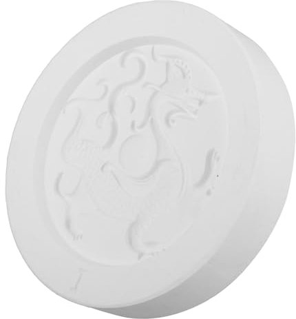 JEWEDECO Stampo in Gesso per Fusione Drago, Forma Animale, Riempimento Facile e Finitura Senza Giunzioni per Ceramica e Lavori Artigianali