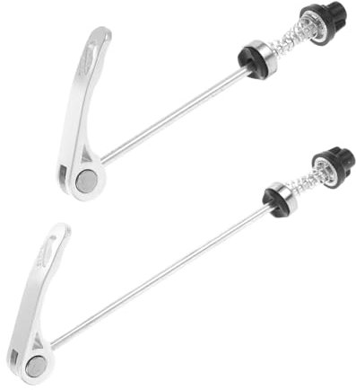 EXHUMKY 2pcs Bike Quick Release Thru Axle Skewers for Mountain Bike Wheel Hubs Lever for Skewers Robust Locking System Easy Installation