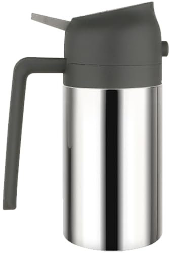 Pulverizador de aceite de acero inoxidable genérico - Fundador de pulverización de aceite de oliva, aceite de cocina Señor | Dispensador de bomba ajustable con diseño sin goteo
