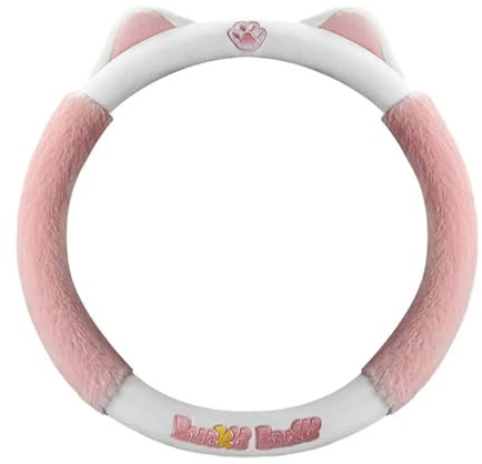 Rivestimento Protettivo Volante Coprivolante Per Auto, Coprivolante, Antiscivolo, Traspirante, Confortevole, Alla Moda E Semplice, Accessori Per Auto(Pink)