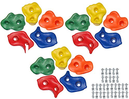 OTITU JUST Fun Klettersteine aus Kunstoff (Set = 15 Stück)