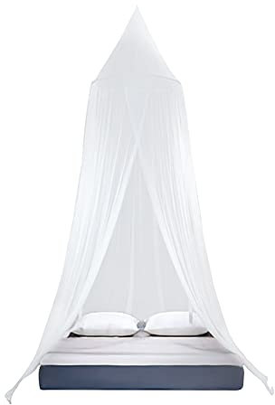 Zanzariera per bambini a forma di cupola rotonda da principessa, tenda da appendere per bambini, decorazione per cameretta, rete fine, protezione contro gli insetti per interni ed esterni