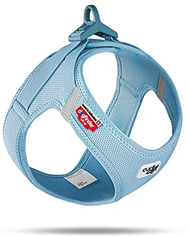 Vest Harness curli Clasp Air-Mesh Skyblue 2XS