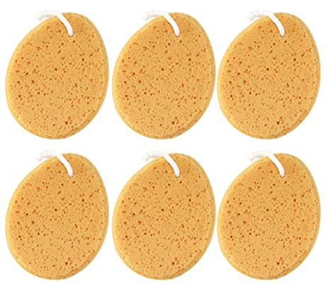 FRCOLOR 10 Stück Luffa Algen Schrubben Reinigung Sanfte Lieferungen Männer Tücher Männer für Rücken Körper Baumwolle Schwämme Schwamm Zubehör Seil Massage Frauen Meer Peeling