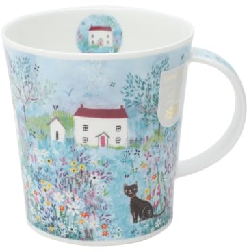 Dunoon Lommond Mug en porcelaine fine Motif chat 0,32 l
