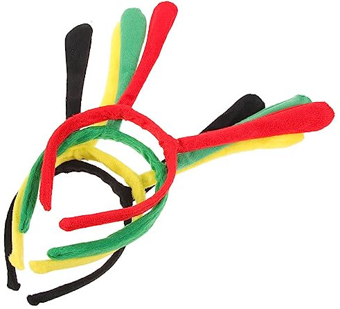 DRESSOOS 4stücke Junge Mädchen Stirnbänder Mit Bienen-tentakeln Design Haarschmuck Für Mädchen Schwarz Oder Grün Flauschiges Stirnband Für Party Halloween Weihnachten Und Kostümevents