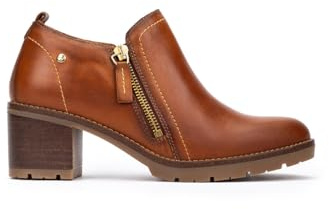 Pikolinos Llanes Zapatos Abotinados Mujer | en Cuero | Cremallera