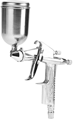 K-3 Pneumatic Spray Gun with, Mini Spray Gun Spray Gun Feed Spray Gun Air Paint Sprayers 0.5mm Nozzle 125ml Paint Gun Maintenance Kit for Car Painting Repair