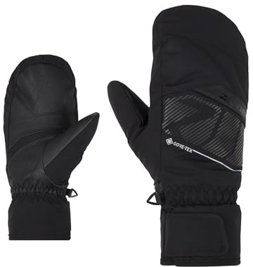 Ziener Gore-Tex Gore-Tex - Manoplas de esquí para Adultos, Transpirables, Color Negro, 8