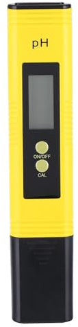 PH Tester Misuratore Digitale, Tester Digitale Acqua di Misurazione 0.00-14.00 PH, Auto-Calibrazione, Alta Risoluzione Misuratore PH Piscina per Acquari, Idroponica, Piscine, Test Acqua Potabile