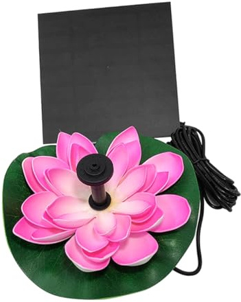 GARIOUANS Pompa Fontana Galleggiante Forma Pompa per Piscina per Decorazione e Ricircolo Altezza e Facile da