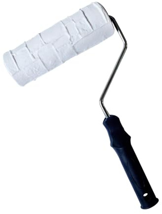 KESOTO Patrón de Rodillo de Pintura, Pintura de Pared, Cómodo Mango, Herramienta de Arte de Pintura Decorativa en de La Textura Del Rodillo, Estilo a