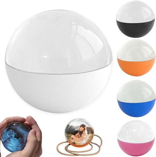 3D Ultrasound Crystal Ball Digital Photo Album,Personalized Ultrasound Video Lamp Balls,Crystal Ball Digital Video Display,Customizable Gift with Electronic Screen-Great for Christmas Birthday Gifts