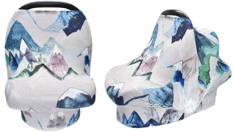 DECHOUS Cubierta del Carrito de Ñiño Ligera y Transpirable, Funda Multifuncional para Lactancia y Paseo, Fácil de Llevar, Adecuado para Viajar y Amamantar