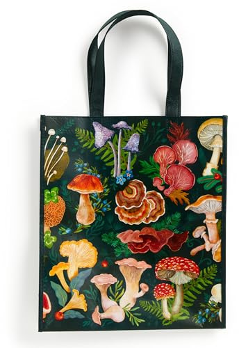 World of Mushrooms Reusable Shopping Bag