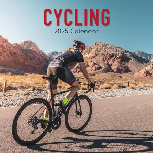 Cycling – Fahrradfahren – Fahrrad – Radsport 2025 – 16-Monatskalender: Original The Gifted Stationery Co. Ltd [Mehrsprachig] [Kalender] (Wall-Kalender)