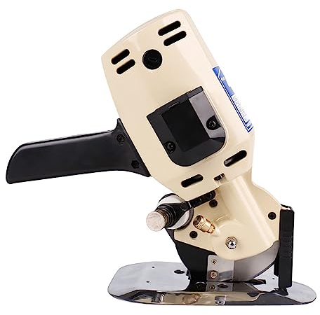 Toplionace 220V Elektrische Rundmesser Schneidemaschine, Tragbare Schere Zum Schneiden Von Kleidung, Leder Stoff und Papier, RSD-100