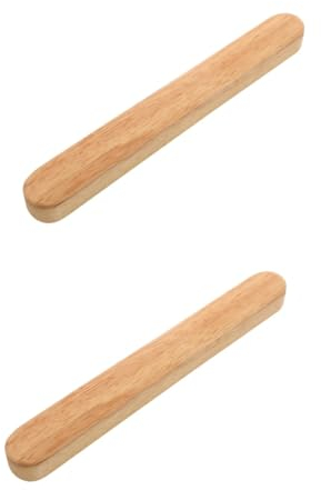 BESTonZON 2pcs Portable Chopstick Box Wooden Chopsticks Storage Holder for Chinese Japanese Scenes Safe Box