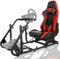 Anman G923 Professional Gaming Simulator Cockpit with Red Race Seat Fit for Logitech G29 G920,Thrustmaster T80 T150,Fanatec Adjustable Driving Mount Not Included Wheel Shifter Pedal