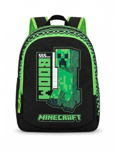 mybagstory | Minecraft ryggsäck | 2 fack | Grön