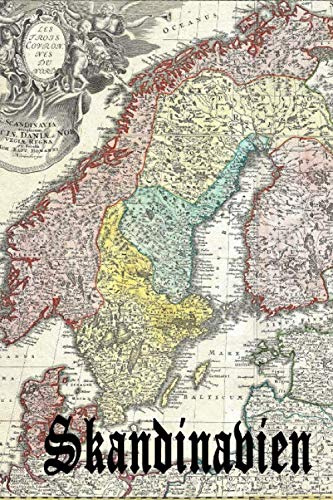 Skandinavien: Reisetagebuch zum Ausfüllen und Ankreuzen für eine Rundreise durch Skandinavien / Über 100 Seiten für bis zu 45 Urlaubstage/ Notizbuch, ... die Ferien in Skandinavien / inkl. Packliste