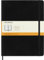 Moleskine Classic Notebook, Taccuino a Righe, Copertina Morbida e Chiusura ad Elastico, Formato XL 19 x 25 cm, Colore Nero, 192 Pagine