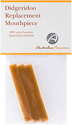 Australian Treasures - Cire d'abeille pour embouchure didgeridoo - cire d'abeille apiculteur pure - couleur naturelle