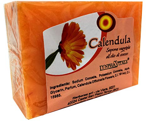 Calendula Pflanzenseife – Ringelblume Seife - 100% Natürliche Seife – 100 gr.
