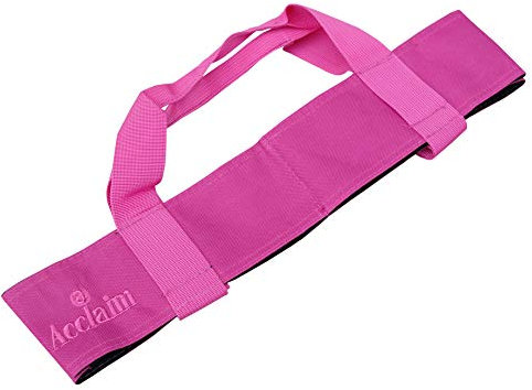 Acclaim Arles - Cuenco de Nailon con Dos Niveles, Color Verde, para Interior y Exterior, Rosa Oscuro