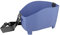 Racktime Unisex – Erwachsene Me 2.0 Korbtasche, Blau, 40 x 25 x 25 cm