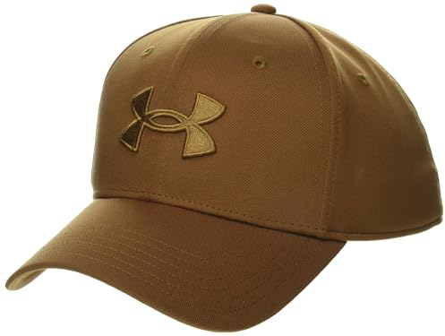 Under Armour Herren Blitzing Cap Stretch Fit Hut, (253) Tundra/Nubuck Tan, L/XL