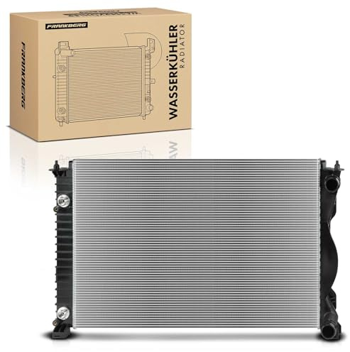 Frankberg Kühler Wasserkühler Motorkühler Schaltgetriebe 8E0121251J | Kompatibel mit A4 8EC, A4 8E2, A4 Cabriolet 8H7, A4 Avant 8E5, A4 Avant 8ED