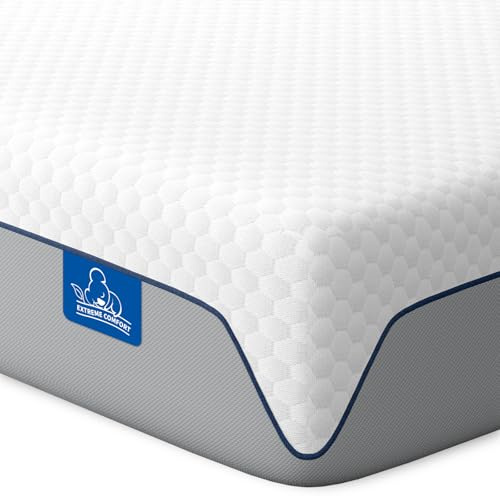 Doubleslee Single Memory Foam Mattress, Medium Firm Feel, 90x190x20cm